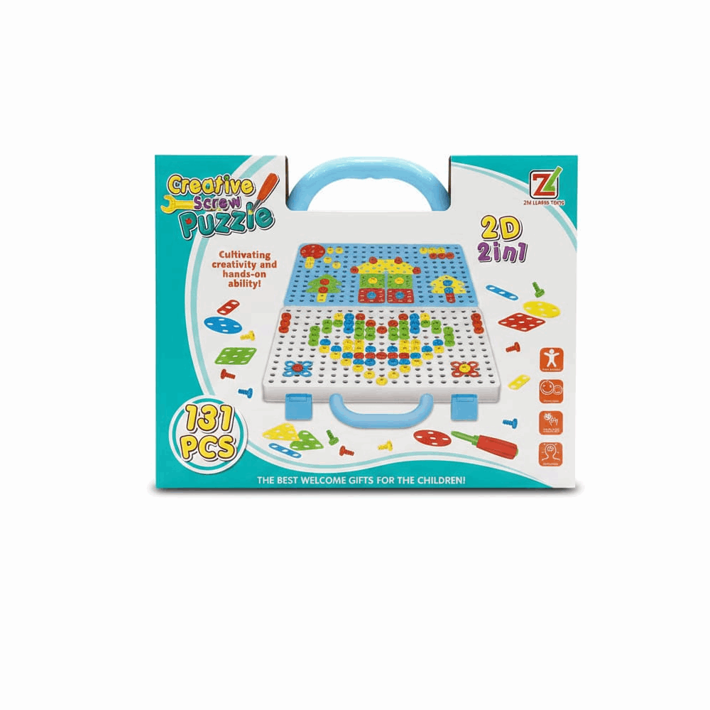 ميكانو دبابيس شنطه 2*1 666-01