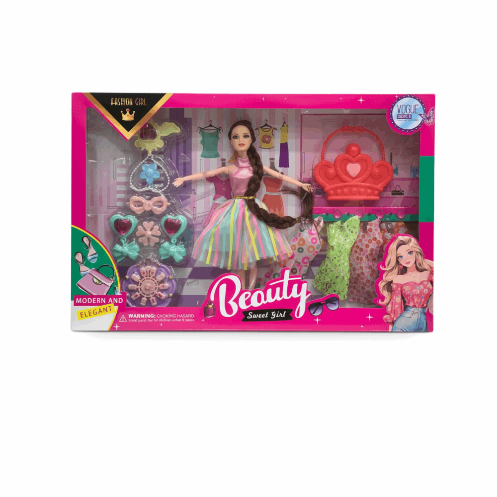 عروسة غيار بالاكسسوار 004